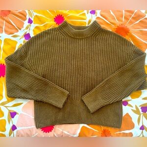 Everlane Texture Cotton Crew Sweater